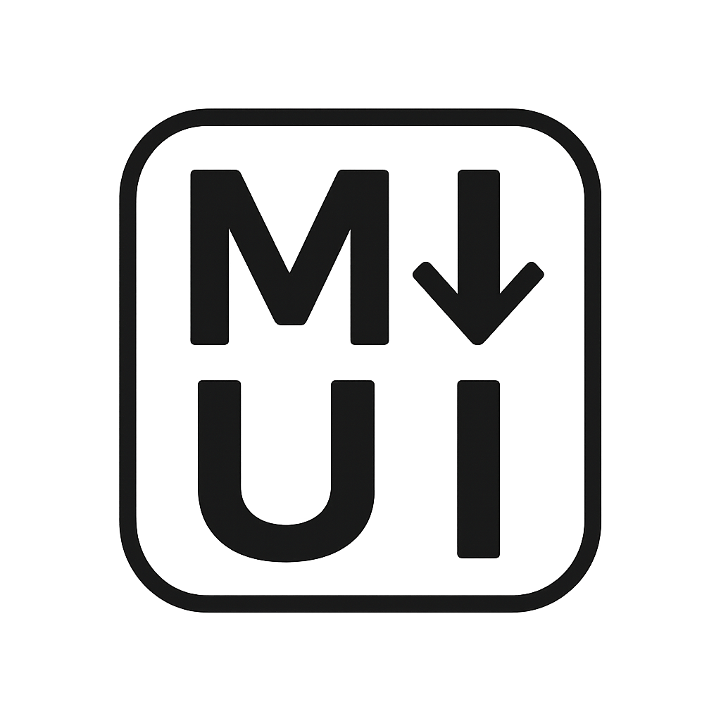 Markdown UI logo